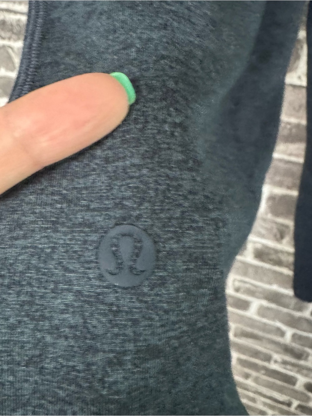 Lululemon soft jersey tapered pant Heathered blue - Picture 9 of 10